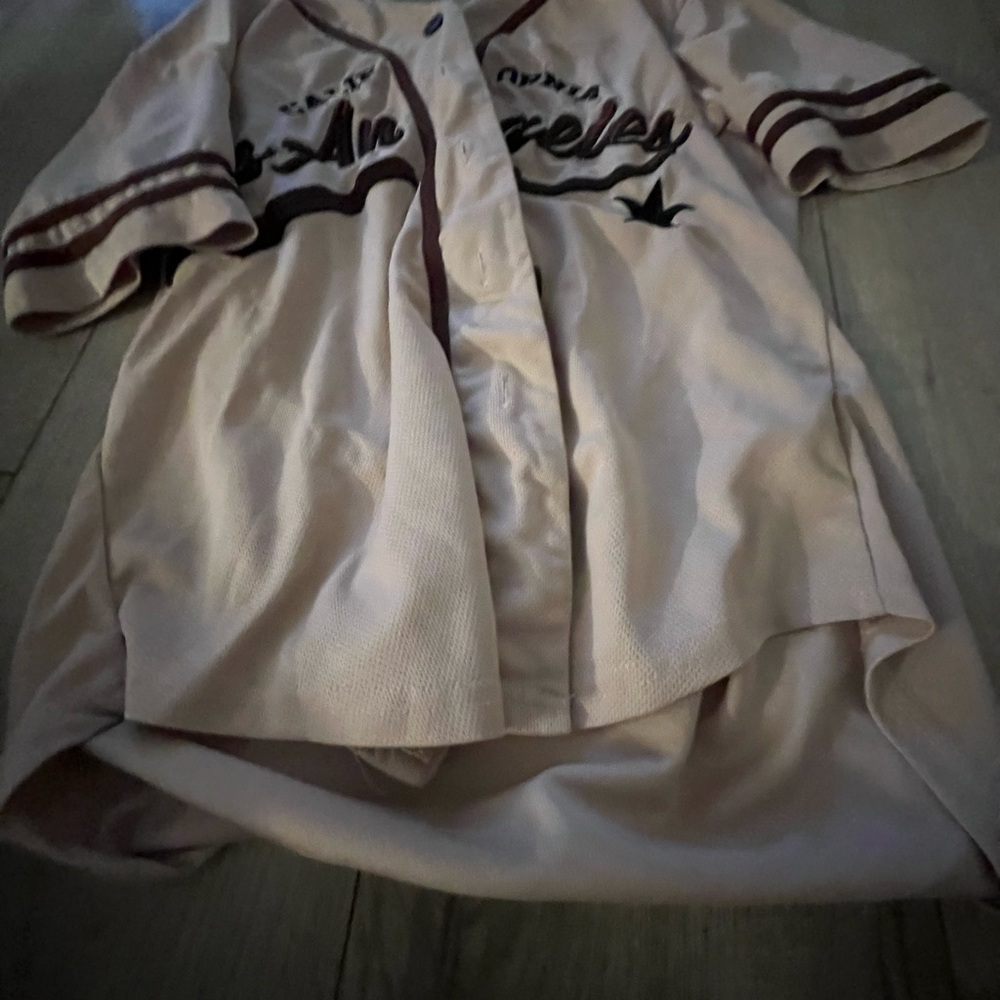 Women's Button Down Shirt - Cream